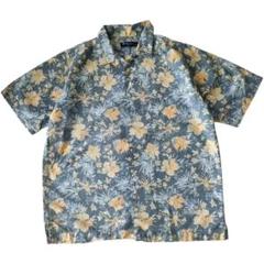 CREMIEUX クレミュ 半袖 アロハシャツ ハイビスカス柄