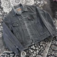 LEVI’S 70506 0259 先染 ブラック デニムジャケット usa製のサムネイル