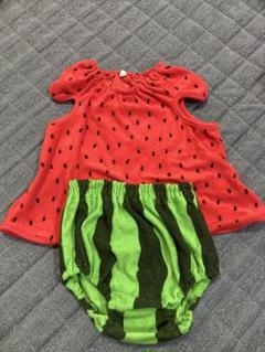 スイカ柄 ベビー服セット90サイズ