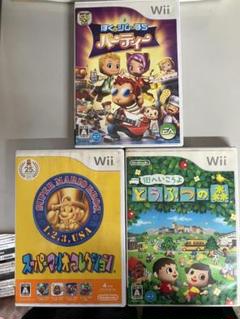 Wiiソフト ぼくとシムのまち パーティー 他3本セット