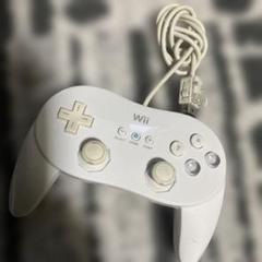 Wii コントローラー 有線 ホワイト