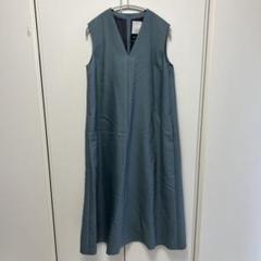 美品 21AW HAVEL studio ハーヴェルスタジオ ラクーンウール オーバーサイズニット 630-1270309 サイズ38 ブルーグリーン レディース 古着 中古 美品 21AW HAVEL studio ハーヴェルスタジオ ラクーンウール
