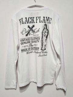 BLACK FLAME ブラック フレイム USA製 長袖 シャツ ブラウス 2025年最新】ブラックフレイム 袖丈：長袖 メンズ 七分・長袖