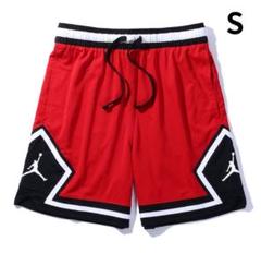 ジョーダン　バスパン　ダイアモンド　ショートパンツ　赤　S　メンズ　ナイキ