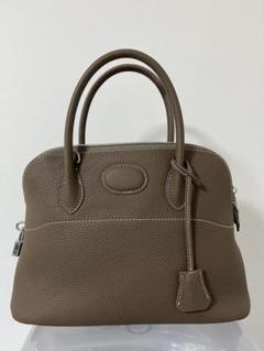 【美品】牛革 ハンドバッグ