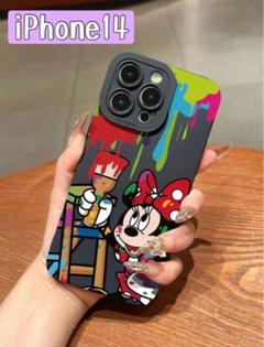 iPhone14 スマホケース ミニー ミニーマウス Disney