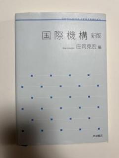 国際機構 新版 庄司克宏