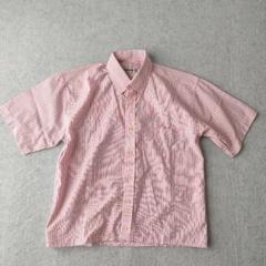 バーバリー チェック柄 シャツ 短丈 ボックスシルエット　r Hurley チェック シャツ 短丈 ボックスシルエット - メルカリ