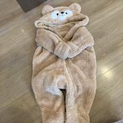 【新品未開封】ダッフィー フード付きロンパース 90cm 新品未開封】ダッフィー フード付きロンパース 90cm
