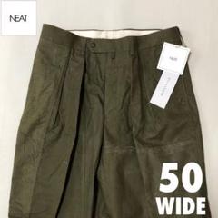 新品 NEAT 米軍 US ヴィンテージ テントクロス ワイド パンツ 48 新品 NEAT 米軍 US ヴィンテージ テントクロス ワイド パンツ 48