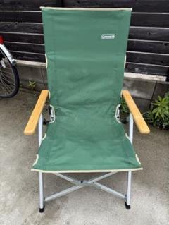13Coleman Lay Chair グリーン 3段階リクライニング コールマン】3段階リクライニングできる究極の「レイチェア