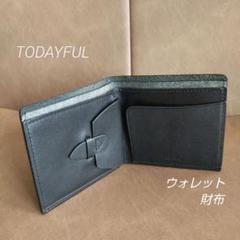 【最終値下】TODAYFUL Leather Compact Wallet財布 最終値下】TODAYFUL Leather Compact Wallet財布