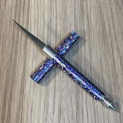 残り3点‼︎【新品未使用】上級者用カービングナイフ 青