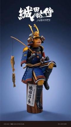 織田猫侍Black13park Oda Cat Samurai statue