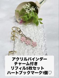 アクリルバインダー♡水流模様A6韓国 バインダー貯金saving