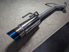 AXVH70カムリ！オリジナルストレートマフラー！リアピース砲弾