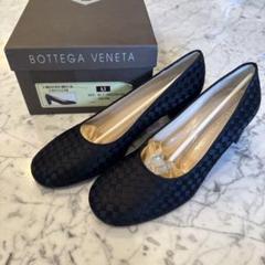 新品未使用　Bottega Veneta ブラックパンプス 6.5