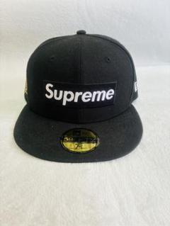 Supreme 黒キャップ サイズ7 1/8 - メルカリ