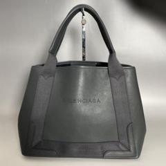 BALENCIAGA カバス　S 極美品 バレンシアガ トートバッグ バッグ レディース ネイビーカバス S