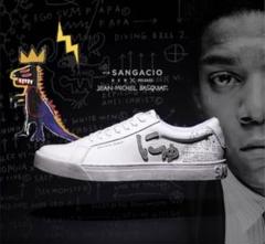 SANGACIO にゅ～ず バスキア 24cmスニーカー にゅSG『Basquiat』 | SANGACIO