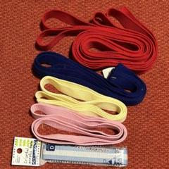 ❤︎ハンドメイド資材❤︎ 30 ❤︎ アクリルカラーテープ　赤・ピンク・紺・薄イエロー