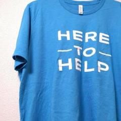 送料無料　ベラキャンバス　ヴィンテージ　メンズ　Tシャツ　ブルー　XL