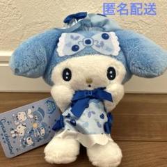 サンリオキャラクターズ　ブルーホテルバカンス　ちょいデカマスコット　マイメロディ
