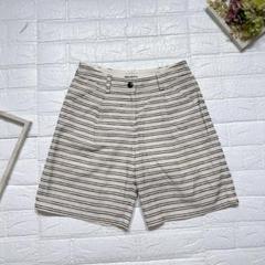 TIRA VENTO donne ショートパンツ ライトベージュ ボーダー 38