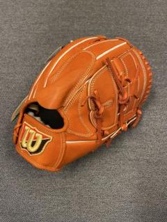 Wilson staff ウィルソン 硬式用 右用 投手用 グローブ 中古品 野球 ウィルソン 硬式グローブ WILSON STAFF DUAL DP型 カー