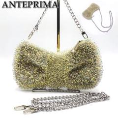 美品☆ANTEPRIMA アンテプリマ 3wayワイヤーショルダーバッグ☆760
