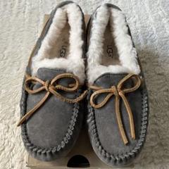アグー UGG モカシン ムートンシューズ シープスキン 本革 純粋羊ファーのサムネイル