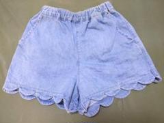 ブランシェス 裾スカラップショートパンツ 130