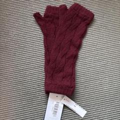 【新品、未使用、タグ付き】イエナ、ジョンストンズ、カシミヤ手袋 Johnstons/ジョンストンズ】カシミアリブリストウォーマー（手袋