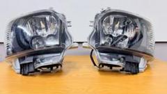 ジャンク品ハイエースヘッドライト　VALENTI ヴァレンティ　インナーブラック ジュエルヘッドランプ ハイエース/レジアスエース 200系 4型～7