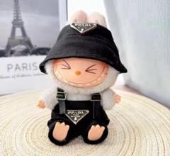 LABUBU着せ替え17センチコスチューム シャネル 新品2点セット labubuラブブぬいぐるみ服17cm着せ替え着ぐるみの