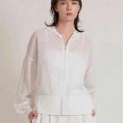 Theory 23SS 完売 ウォッシャブル パーカー ジップアップフーディ Theory 23SS 完売 ウォッシャブル パーカー ジップアップ