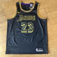 【美品】NBA バスケットボール　ゲームシャツ　ロサンゼルスレイカーズ　黒23番 ロサンゼルス・レイカーズ (ミネアポリス・レイカーズ