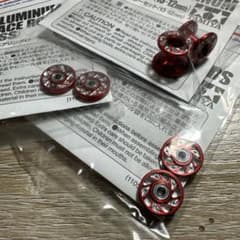 ミニ四駆 マシニングローラー赤② - メルカリ