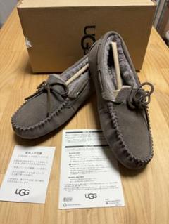 UGG　アグ　スリッポン　革紐 モカシン　ダコタ　MD GRAY