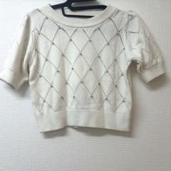 INGNI パールパフスリーブニットトップスのサムネイル