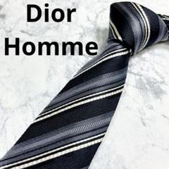 ✨希少✨ DIOR ネクタイブラックシルク100% ドットエディ期