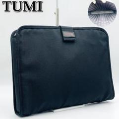 TUMI 新品未使用　トラベルセカンドバッグ TUMI セカンドバッグ トゥミ クラッチバッグ ポーチ バリ