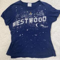 Vivienne Westwood 半袖Tシャツ ネイビー　ミルキーウェイ vivian westwood y2k tシャツミルキーウェイ