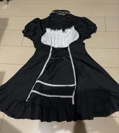 BODY LINE ゴスロリ ブラック Lサイズ BODYLINE ロリータファッション/LunaBelle コスプレ