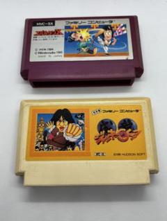 ファミコンソフトセット　箱説なし　スパルタンX＆ジャッキーチェン