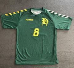hummel サッカーシャツ 緑色 8番 140サイズ - メルカリ