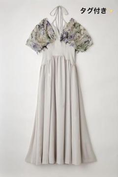 【完売品】MURRALワンピース　Blooming dress MURRAL/ミューラル】ブルーミングギャザードレス（ドレス