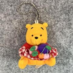 くまのプーさん　マスコット　ぬいぐるみ　キーチェーン　フルーツバスケット