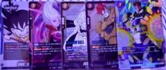 ドラゴンボールカード 16号パラレル入り5枚