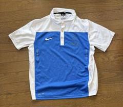 Nike DRI-FIT ポロシャツ 青/白XL